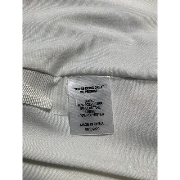 Lpa 'Giada' White Polyester Midi Skirt Size M - Picture 5 of 5